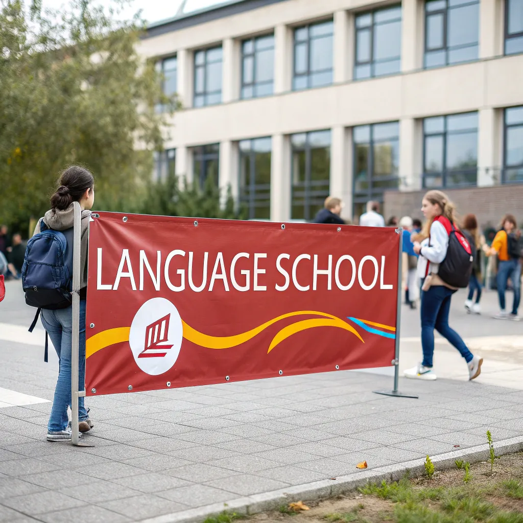 Language School Banner